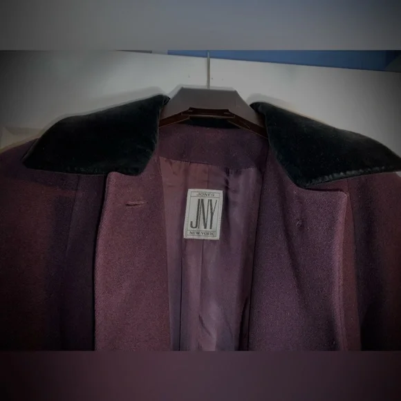 💐JONES NEW YORK Button-Down Full Length Trench Coat | Women’s Size XL - Picture 4 of 10